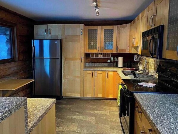 Microwave, oven, stovetop