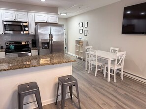 Fridge, microwave, oven, stovetop - Cottage in Seaside Heights, near beach, Parking (Seaside Heights)