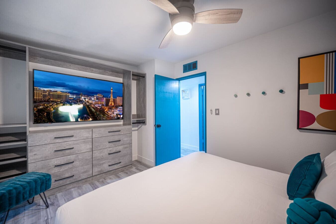 4 chambres, bureau, fer et planche à repasser, Wi-Fi