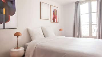 1 bedroom, iron/ironing board, travel crib, free WiFi