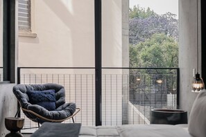 Luxury Apartment, Balcony, City View | Terrace/patio - Indigo Veracruz Roma norte Apt 1B I 1B (Mexico City)