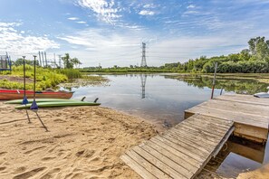 Solstolar och strandhanddukar
