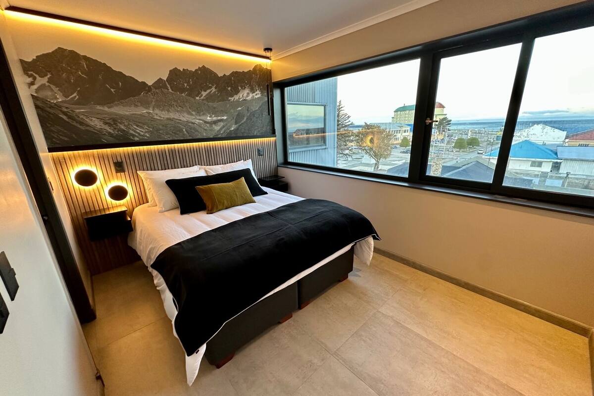 1 habitación, caja de seguridad en la habitación y cortinas blackout