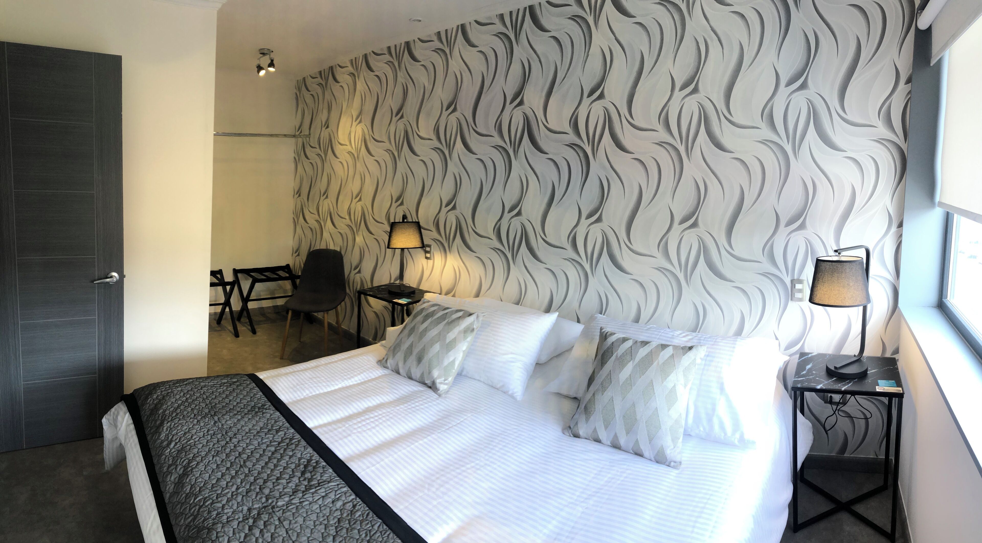 อพาร์ทเมนท์สำหรับครอบครัว, วิวเมือง | ตู้นิรภัยในห้องพัก, ผ้าม่านกันแสง, เตารีด/โต๊ะรีดผ้า, Wi-Fi ฟรี