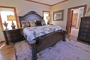 5 slaapkamers, een strijkplank/strijkijzer, wifi, beddengoed