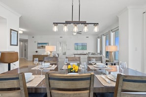 Condo, Multiple Beds, Balcony, Ocean View (Treasure Island Resort 1112) | Dining room