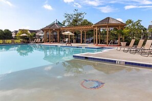 Indoor pool, outdoor pool