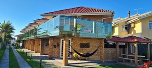 Classic Apartment, Lanai, Partial Sea View | 2 bedrooms, free WiFi - Pousada Recanto Edenico LTDA (Palhoca)