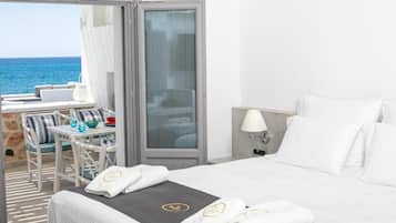 2 bedrooms, in-room safe, iron/ironing board, travel crib