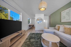 Apartment, 1 Queen Bed, Garden View | Living area - 1-BR retreat in the City Centre (North Miami)