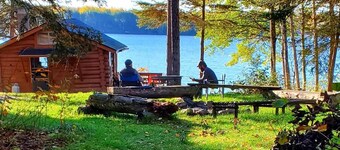 Charming Rustic Off-Road/Off-Grid Log Cabins on BWCA Wilderness Lake!