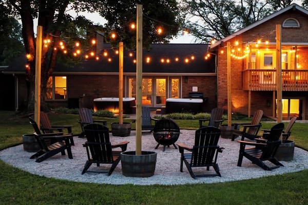 المنطقة المحيطة بالمنشأة