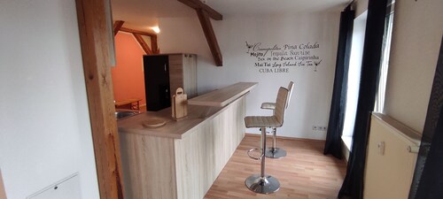 	Apartment Cottbus City mit Blick über die Dächer - für Treppensteiger