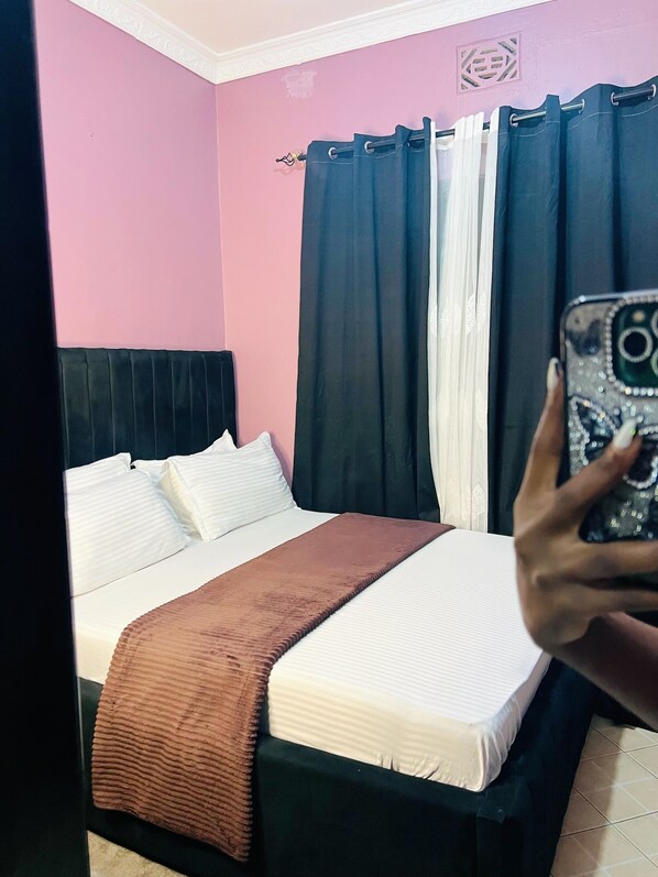 1 bedroom, iron/ironing board