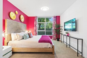 2 chambres, bureau, fer et planche à repasser, Wi-Fi gratuit