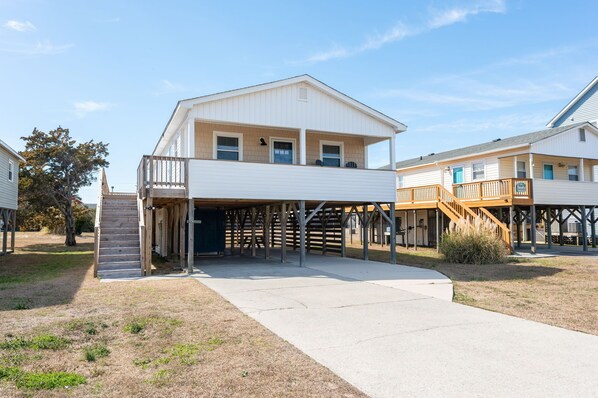 Exterior - Pool/Hot tub -Fenced yard -1 dog friendly (Nags Head)