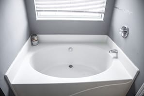 Shower, towels, toilet paper