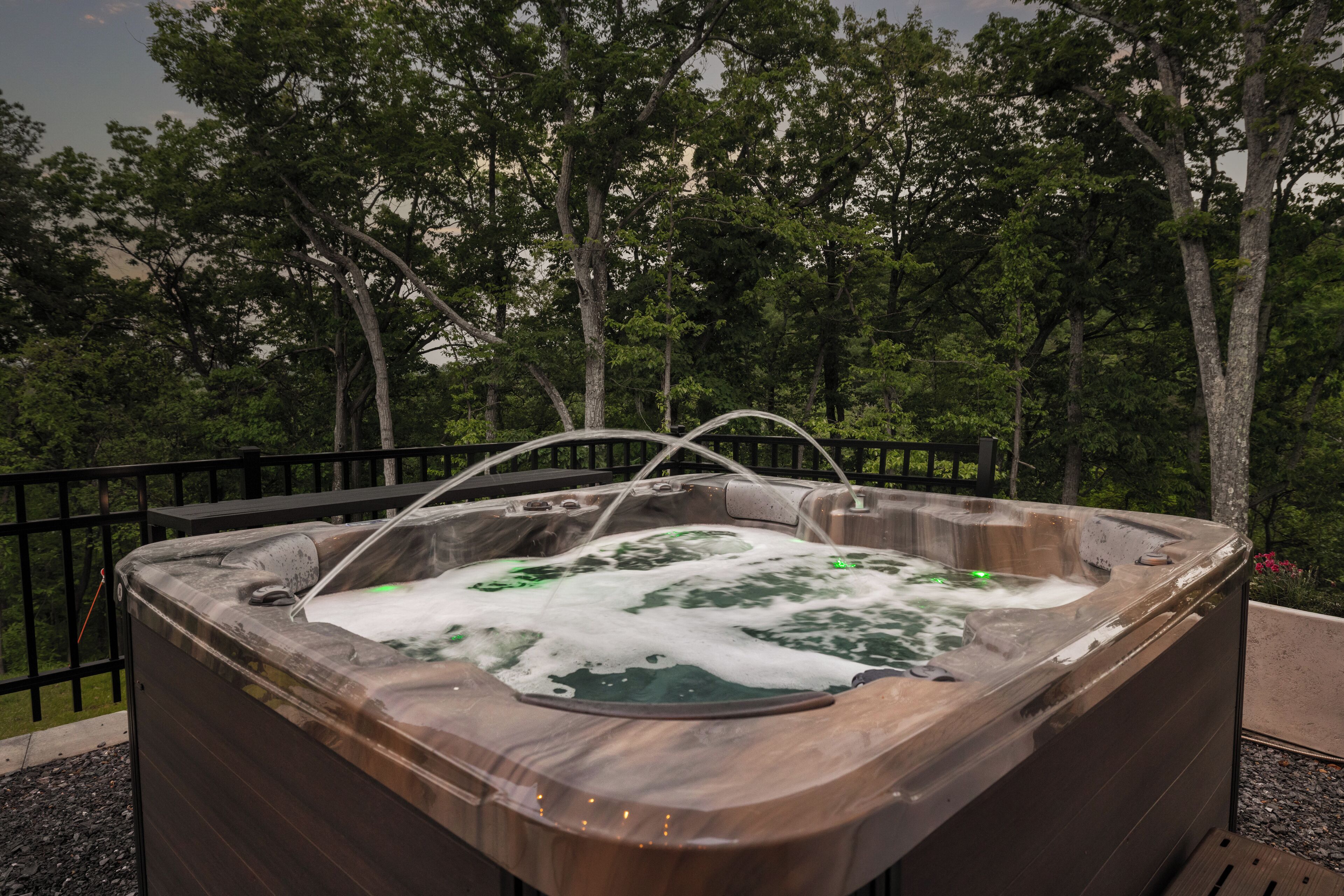 Bain à remous extérieur