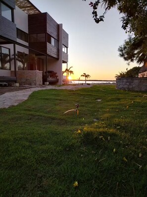 Overnattingsstedets uteområder