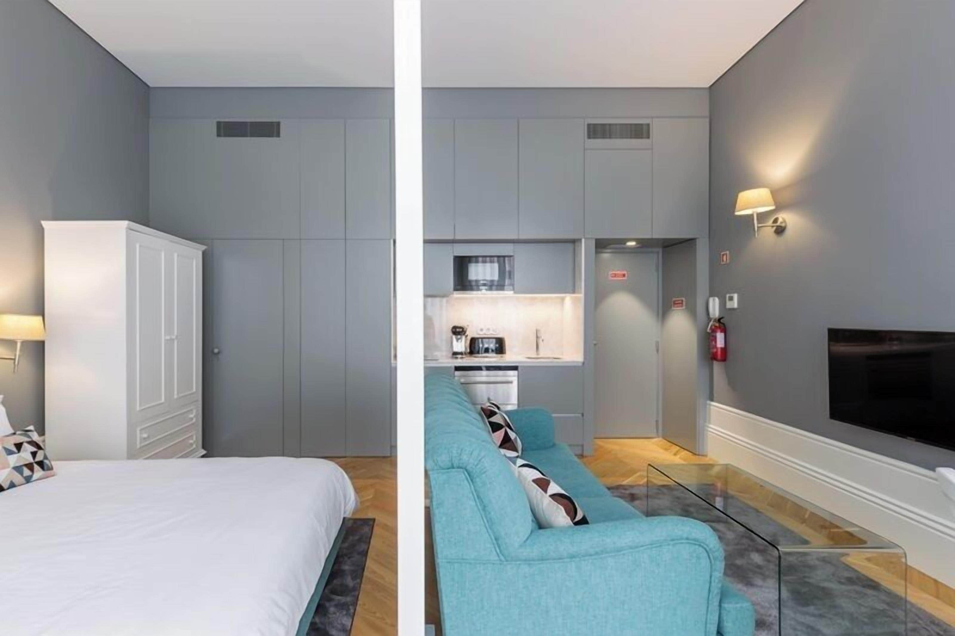 Studio – basic | Safe på rommet, lydisolert og barnesenger (inkludert)