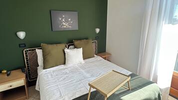 Classic-værelse til 3 personer - balkon - bjergudsigt | Skrivebord, lydisolering, gratis Wi-Fi