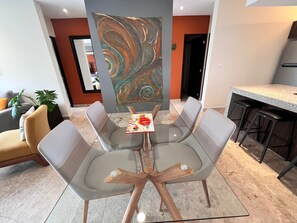 Dining - 2 BDR Penthouse has PRIVATE ROOFTOP with Jacuzzi! (Playa del Carmen)
