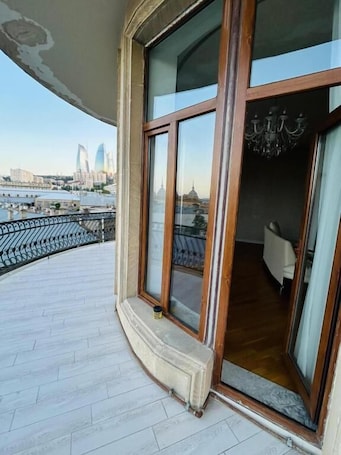 Appartamento, 2 camere da letto, balcone, vista città | Vista dalla camera