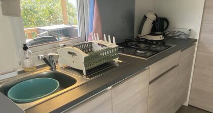 MOBILE HOME 6 PLACES - 4 star campsite - Narbonne-Plage