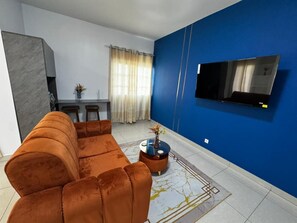 Mini Studio | Living area - Sofana Residence (Dakar)