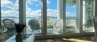 Charming 4-bedroom cottage in adorable Oden with WiFi, AC