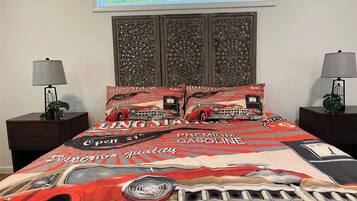 1 chambre, fer et planche Ă repasser, Wi-Fi, draps fournis