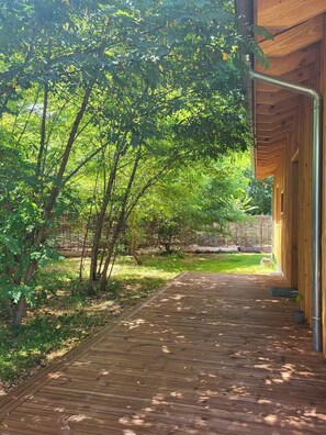 Overnattingsstedets uteområder