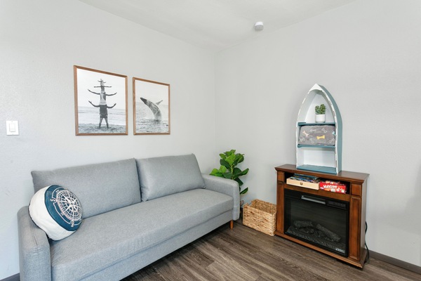 Cozy living space with comfy seating and a relaxing vibe