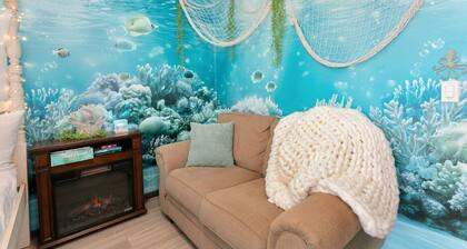 Underwater Mermaid Theme w/ Bunk Bed