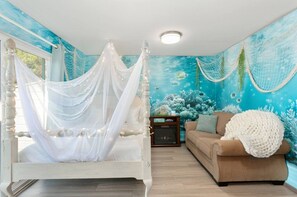 1 habitación y ropa de cama 