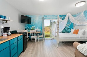 1 habitación y ropa de cama 