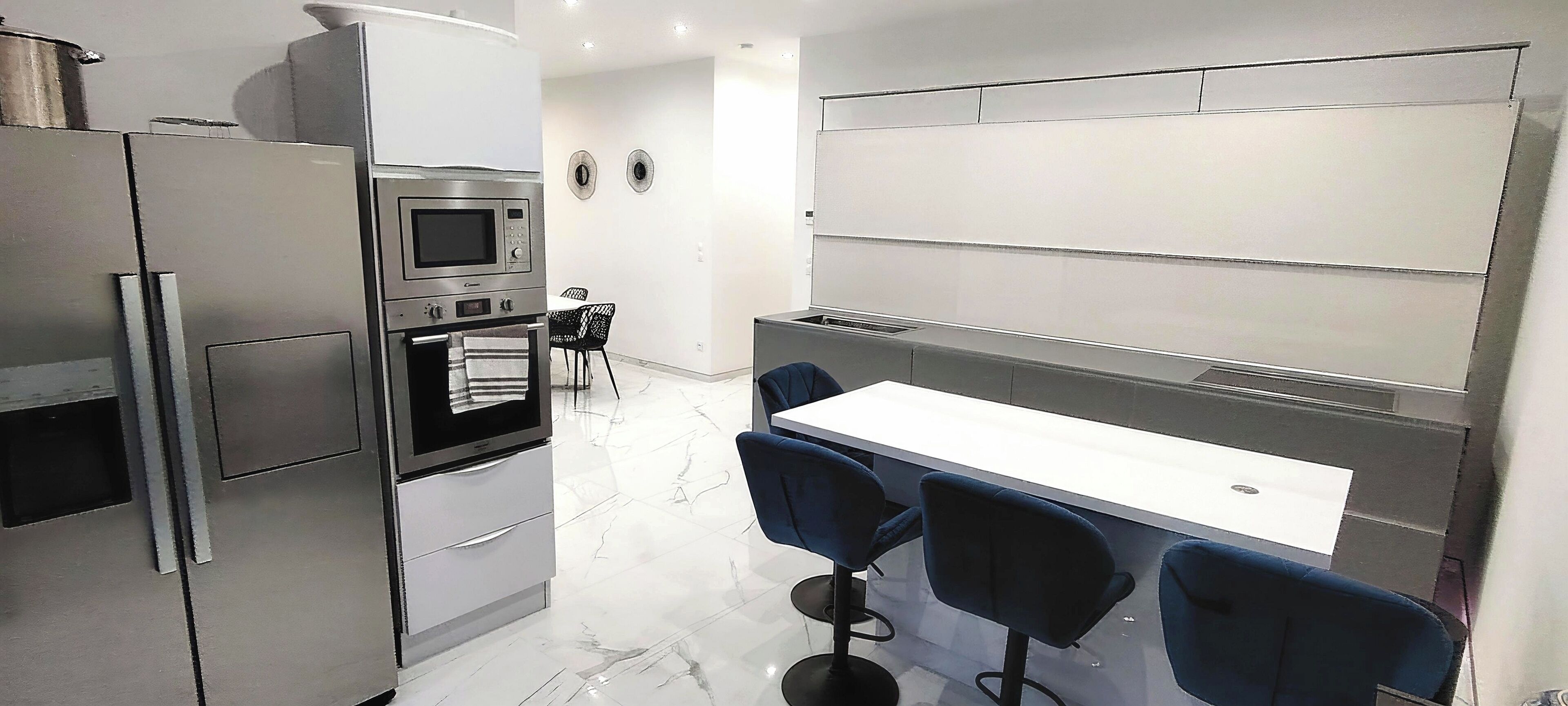 Microwave, oven, stovetop