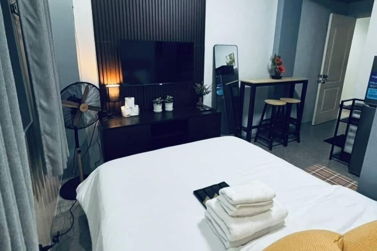 Studio Tiêu chuẩn, quang cảnh núi | 1 phòng ngủ, bộ đồ giường cao cấp, bàn