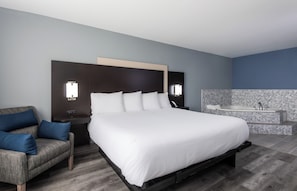 Desk, laptop workspace, blackout drapes, iron/ironing board - Country hearth Inn & Suites (Forest Park)
