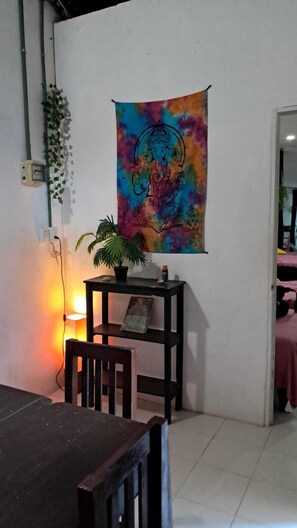 Family Apartment, City View | Dining room - 3 Cruces Apartamento en Planta Alta (Isla Holbox)