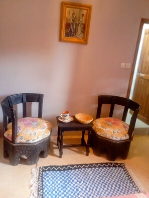 Phòng đôi Tiêu chuẩn, quang cảnh sân vườn | Khu phòng khách