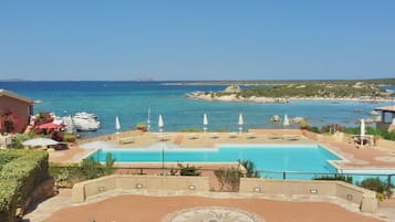 Una piscina riscaldata