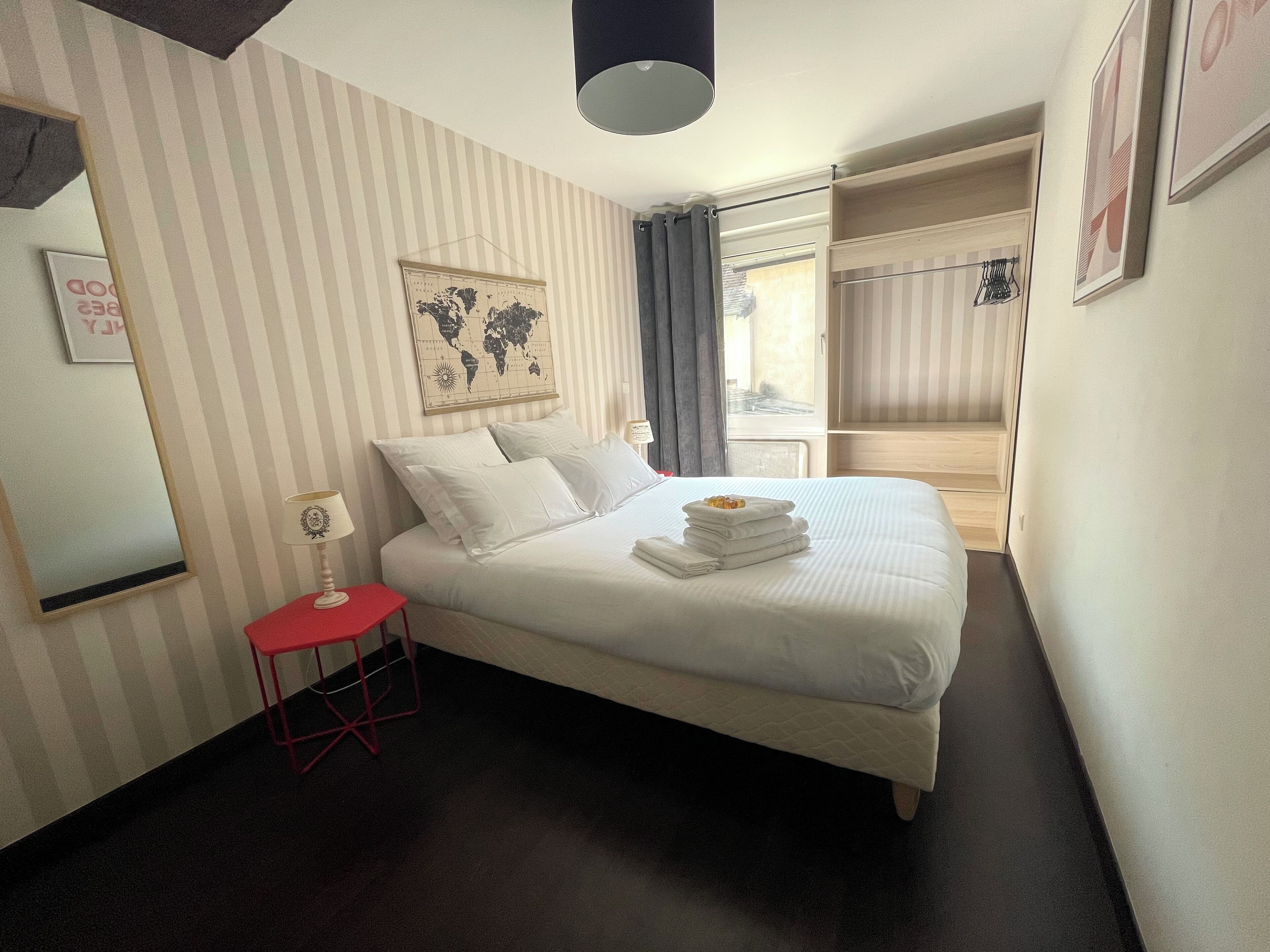 2 chambres, Wi-Fi, draps fournis