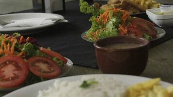 Opções para refeição ao ar livre