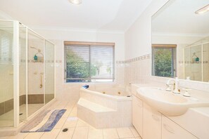 Hair dryer, towels