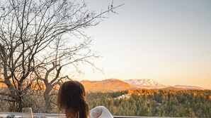 Outdoor spa tub - Modern A-Frame with Mountain Views, Hot Tub, Game Room, & EV in Running Springs (Running Springs)