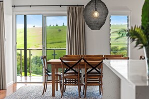 Dining - Fiskardo- Gerringong,  Views of ocean and rolling hills.  (Gerringong)