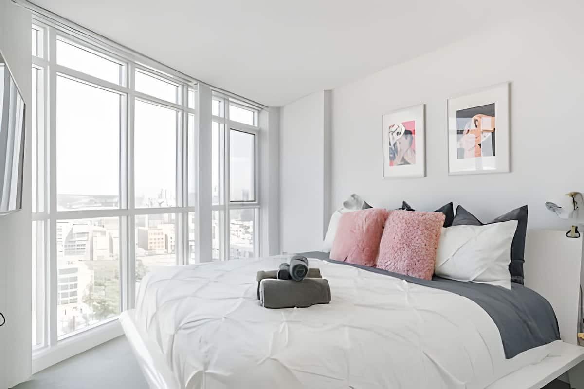 Appartement Ville | 2 chambres, literie hypoallergénique, décoration personnalisée