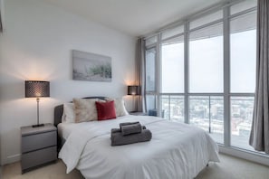 Deluxe Apartment | 2 bilik tidur, peralatan tempat tidur hipoalergenik
