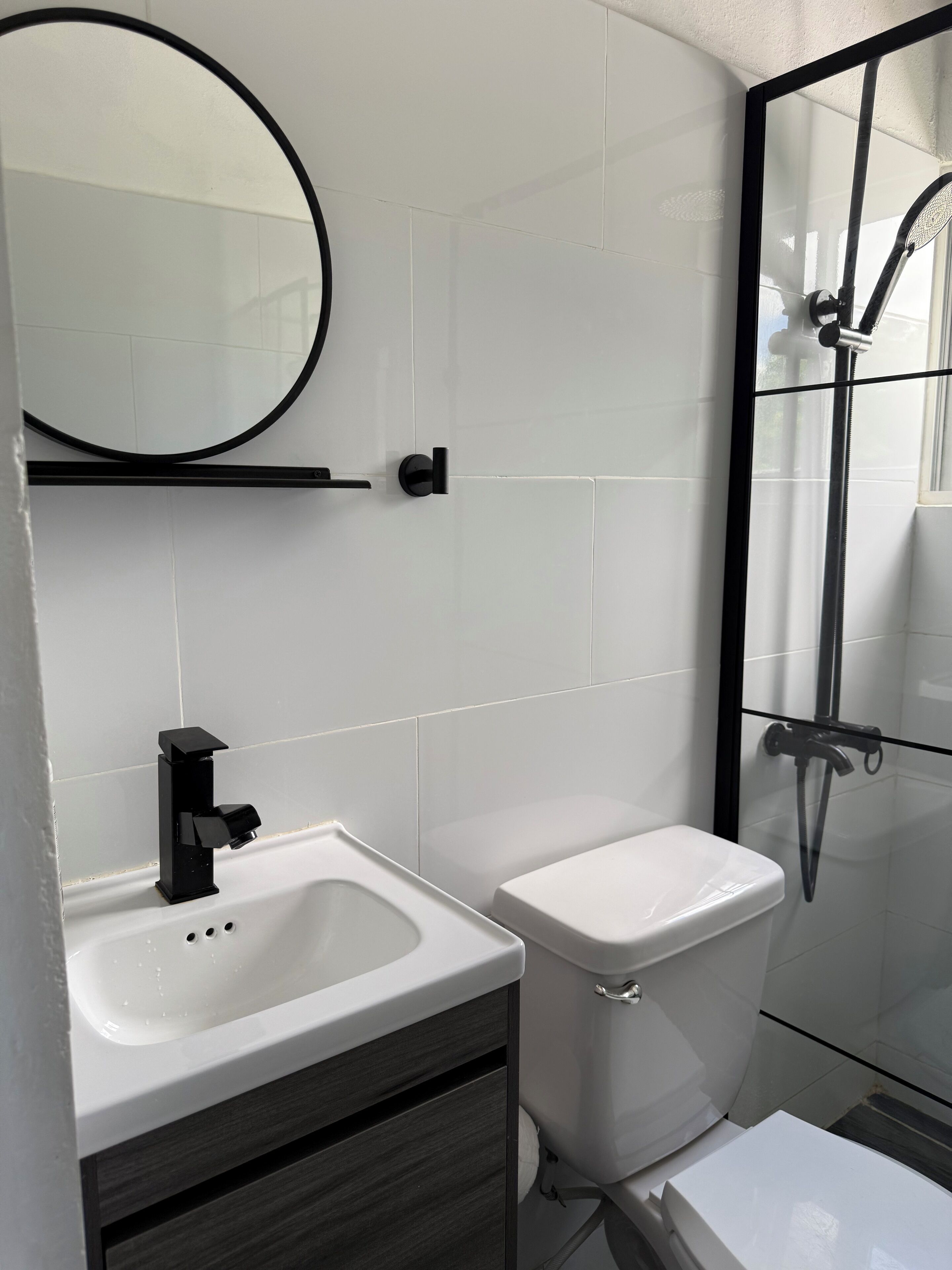 Towels, soap, toilet paper